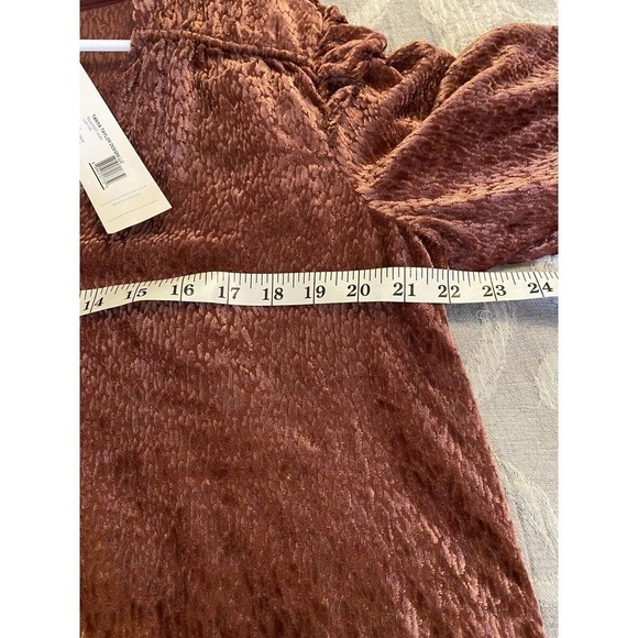 Tanya Taylor Lucy Top Crushed Velvet Size Large MSRP $365 NWT Sold Out!! - Picture 9 of 10